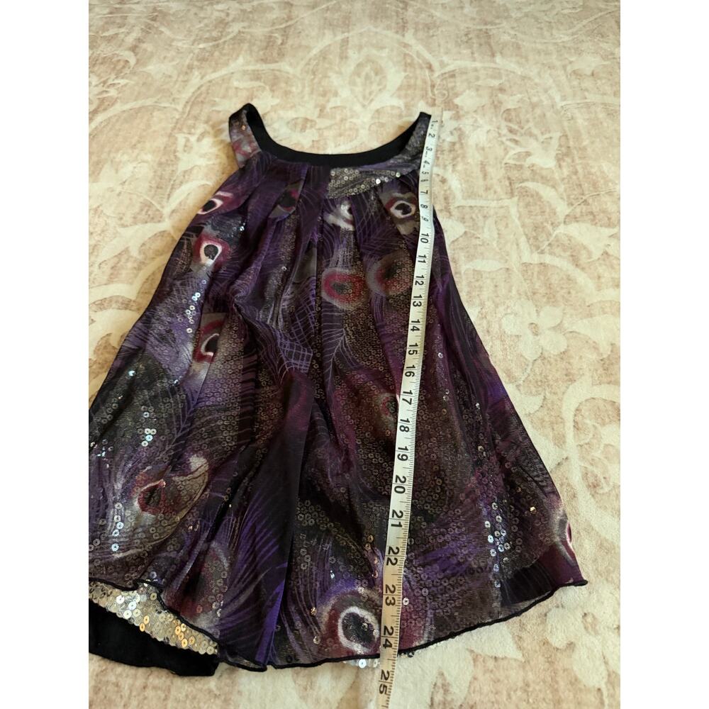 Volume One Mesh Sequin Tank - Picture 3 of 5